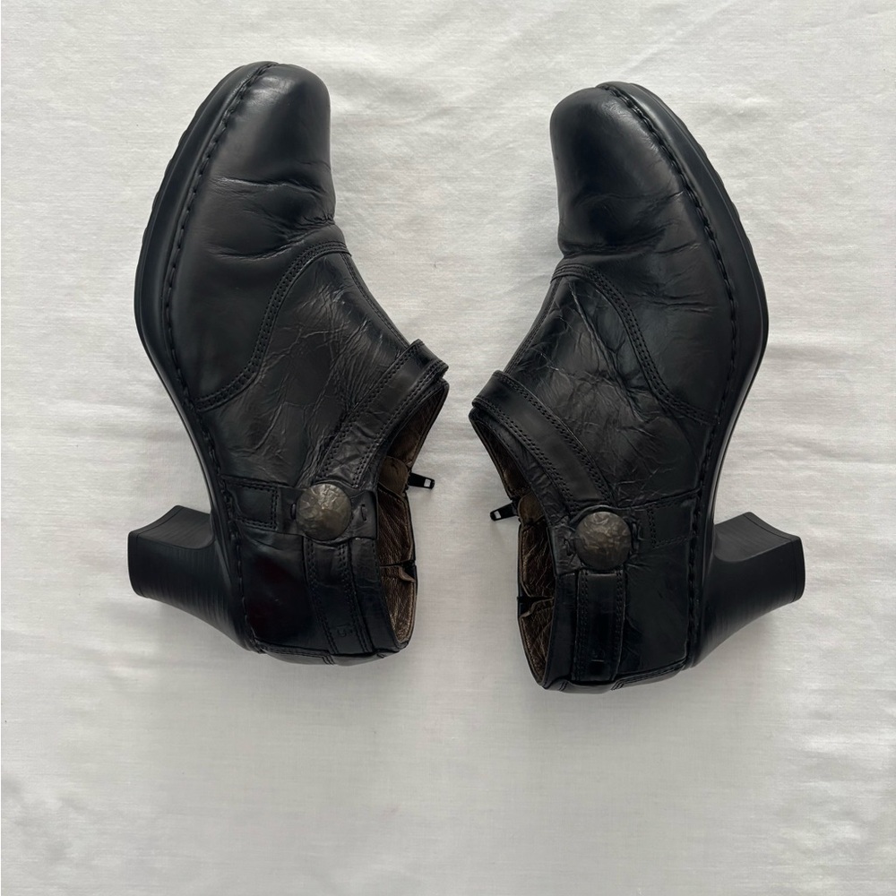 Josef Seibel Black Ankle Booties Size 41  (EU) 10/10.5 (USA) - Picture 7 of 11